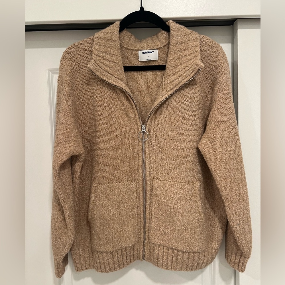 Old Navy Beige Knit Sweater